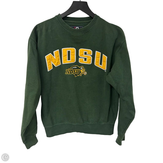 Sweatshirt Crewneck By Clothes Mentor In Green, Size: M