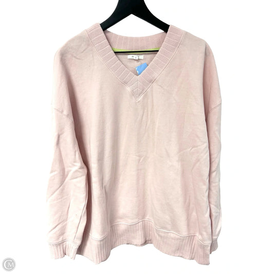 Sweatshirt Crewneck By Maurices In Pink, Size: L
