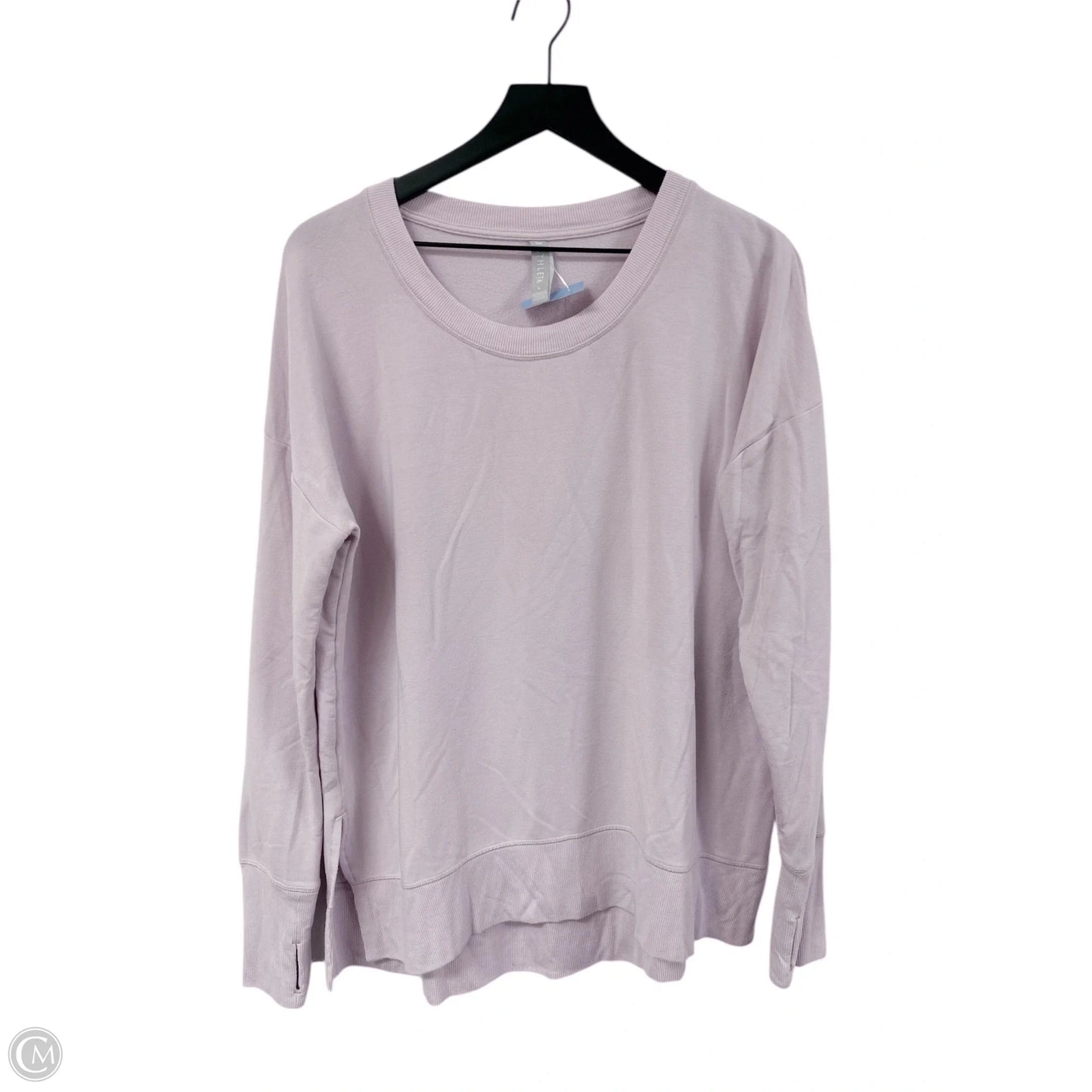 Athletic Sweatshirt Crewneck By Athleta In Pink, Size: L