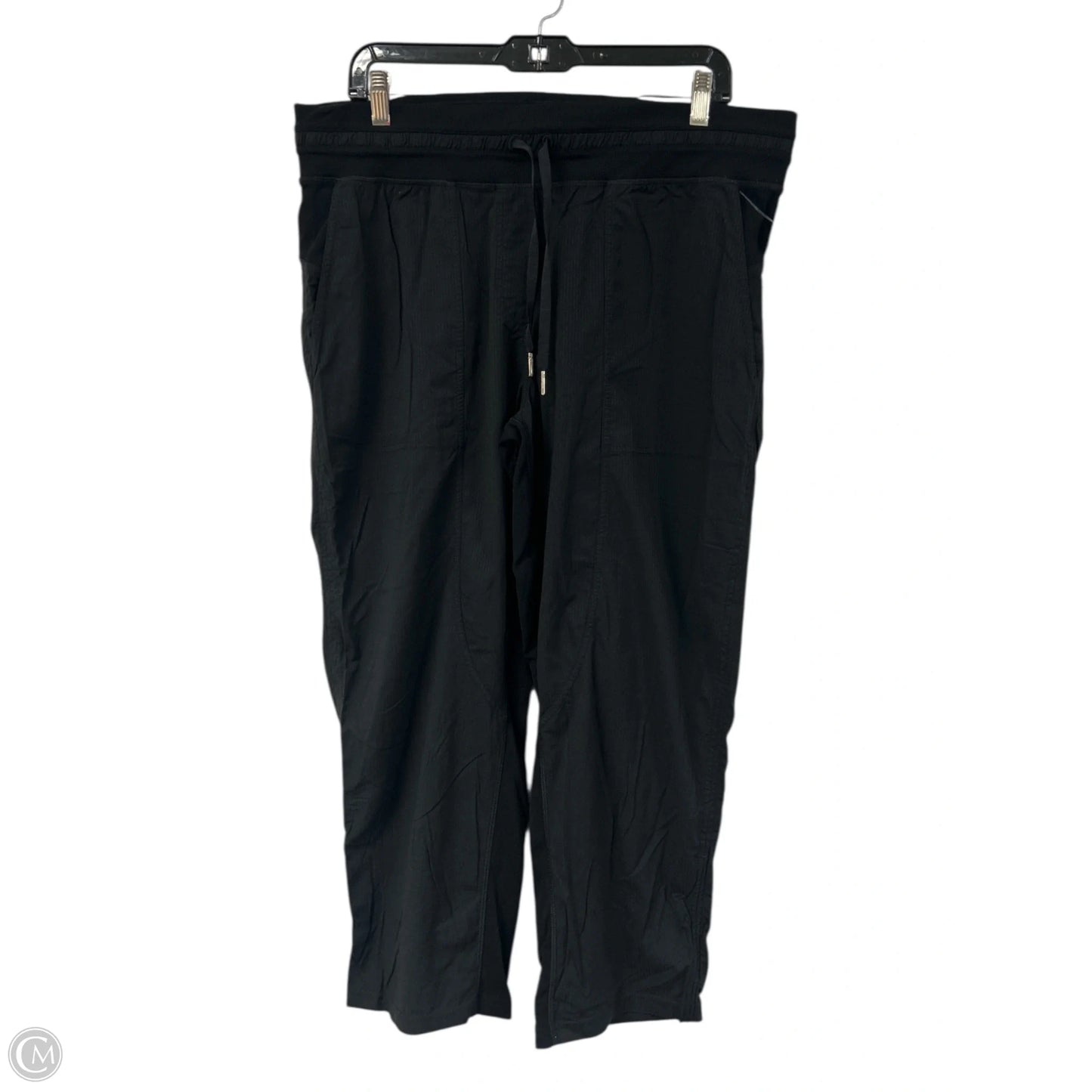 Athletic Pants By Lululemon In Black, Size: 14