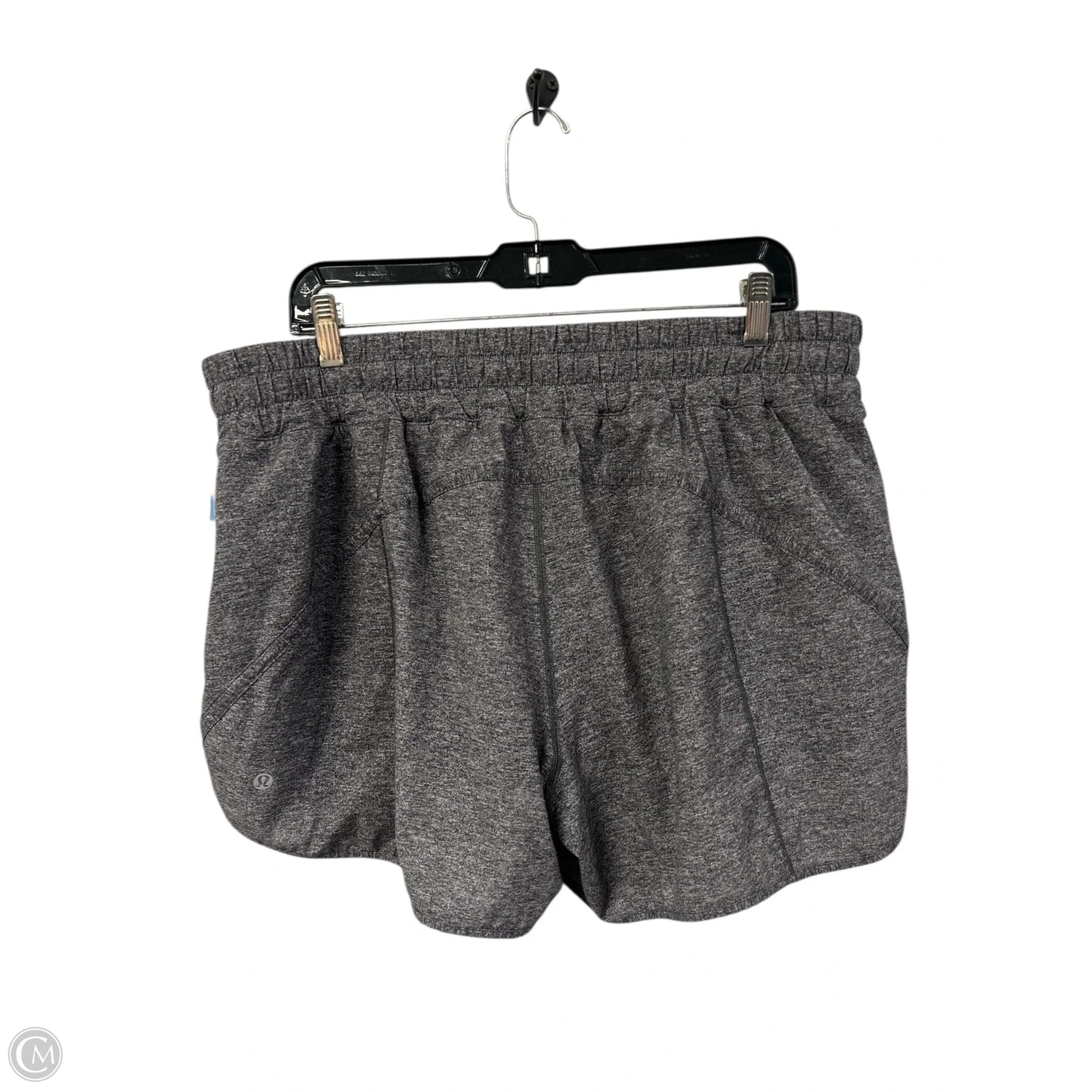 Athletic Shorts By Lululemon In Grey, Size: 16