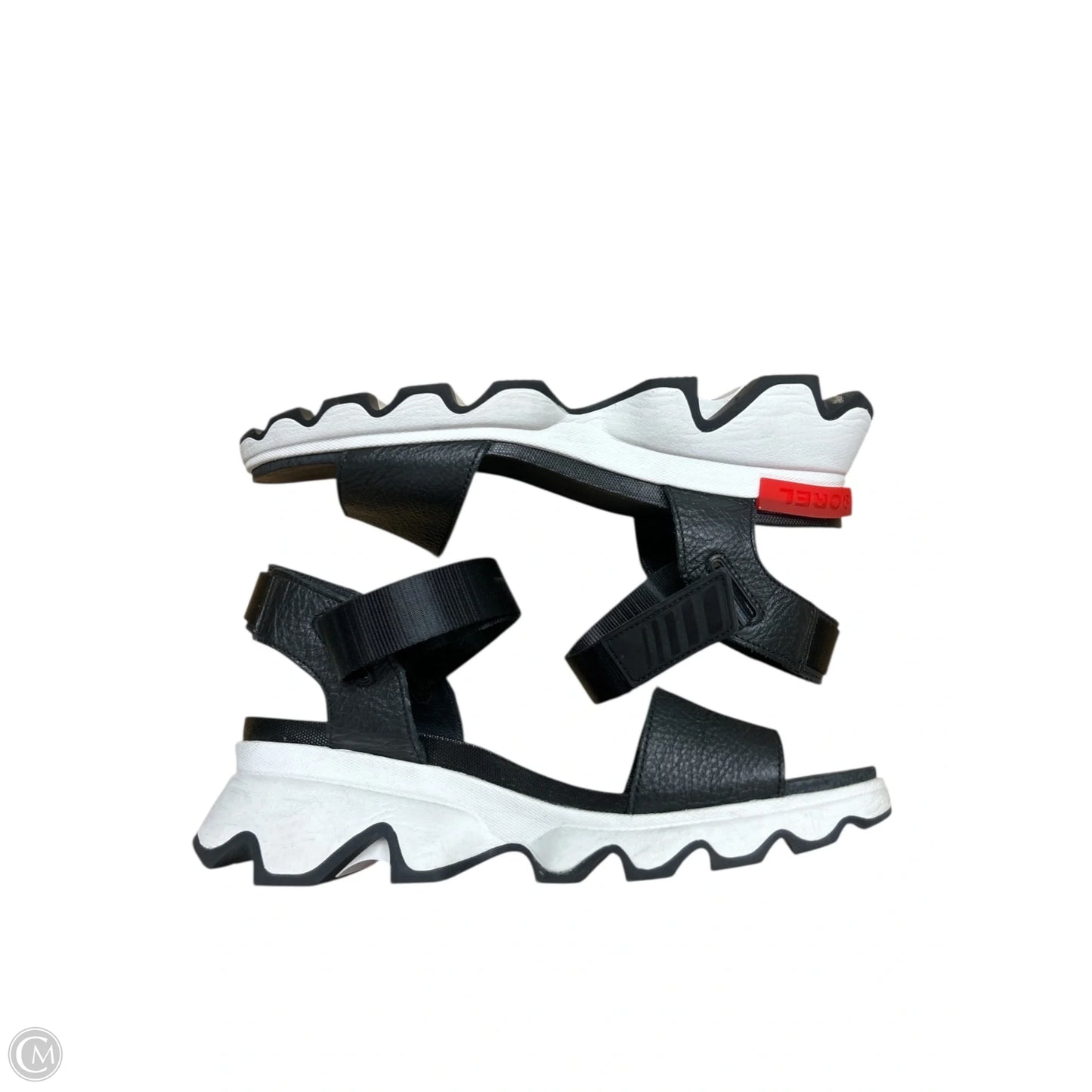 Sandals Flats By Sorel In Black, Size: 10.5