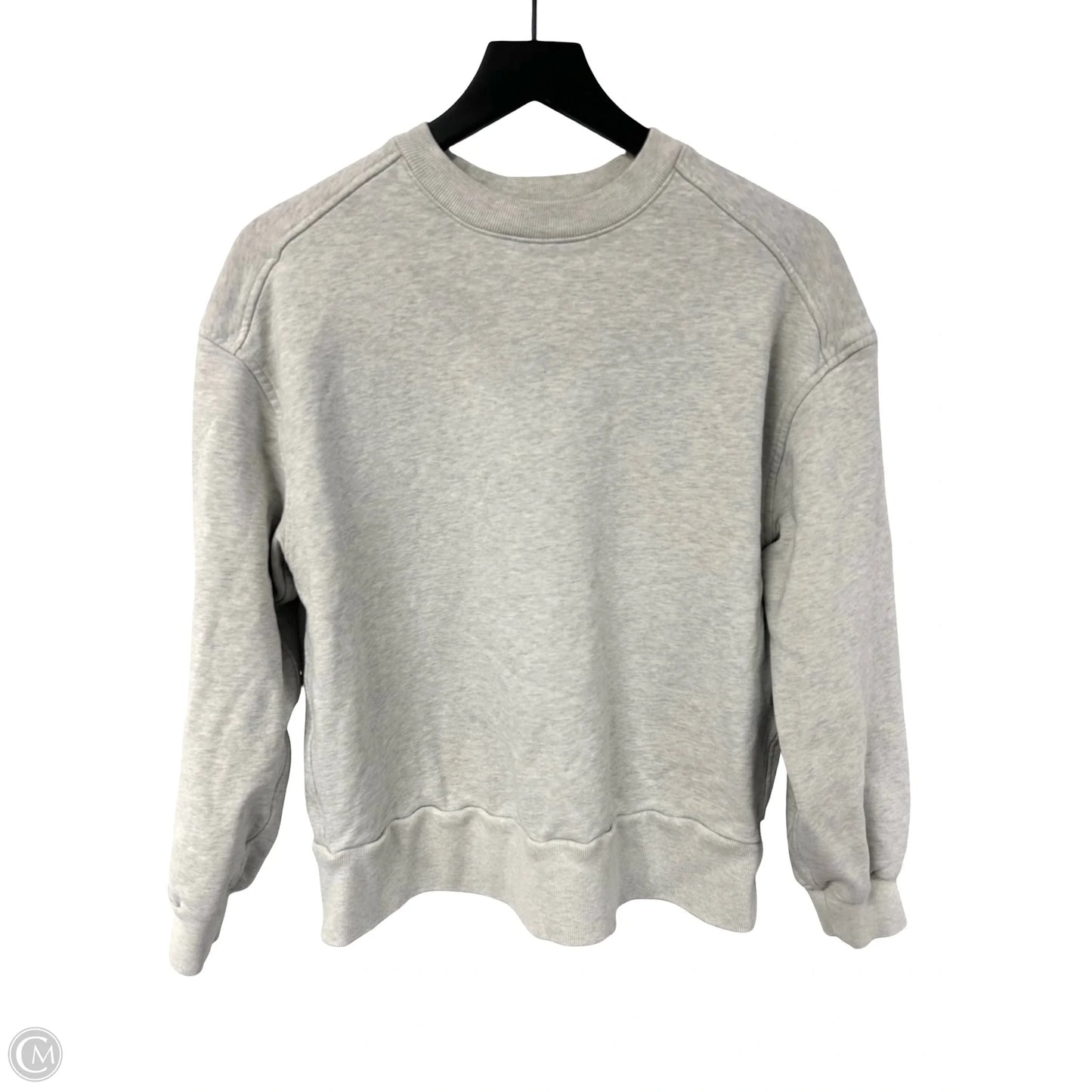 Sweatshirt Crewneck By Everlane In Grey, Size: S