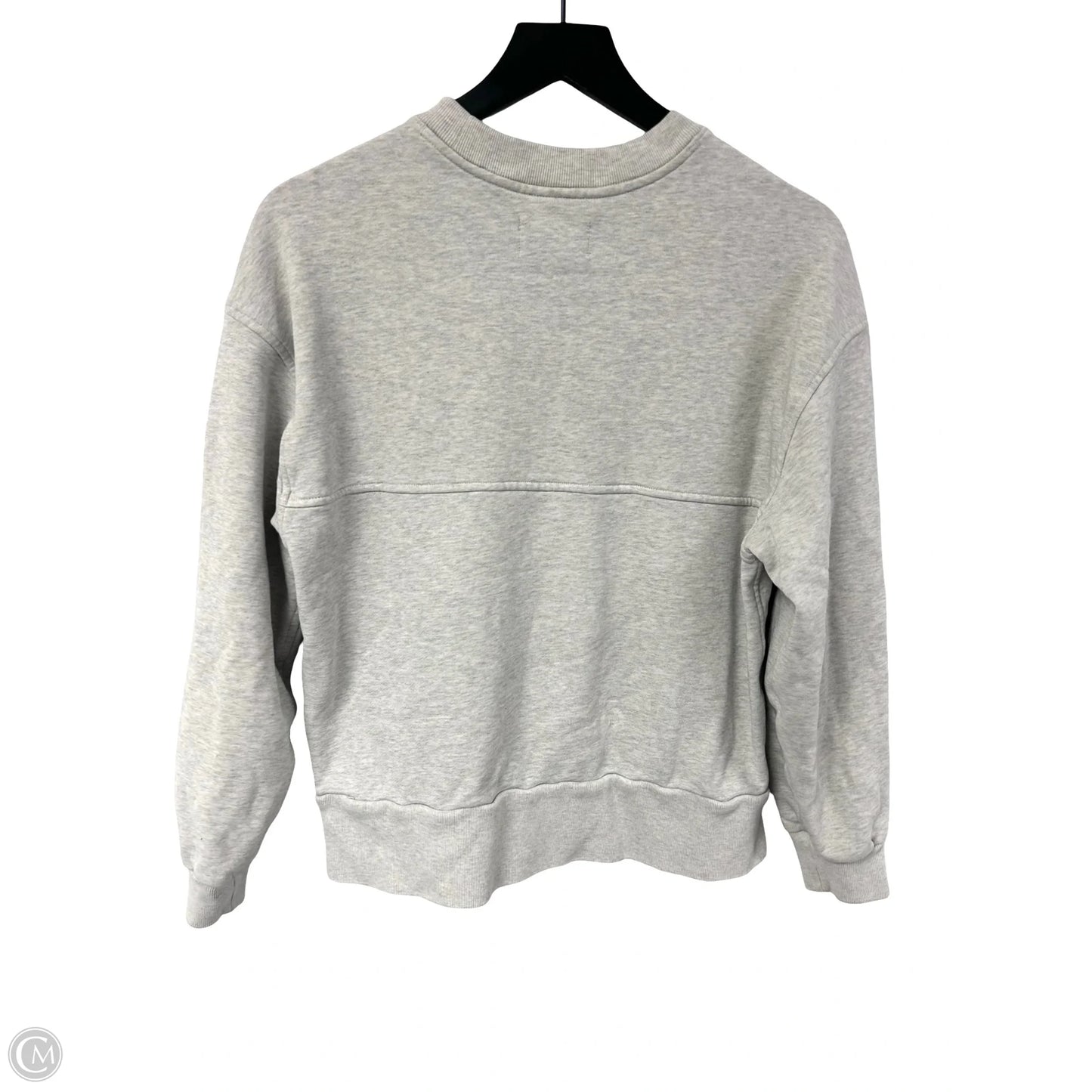 Sweatshirt Crewneck By Everlane In Grey, Size: S