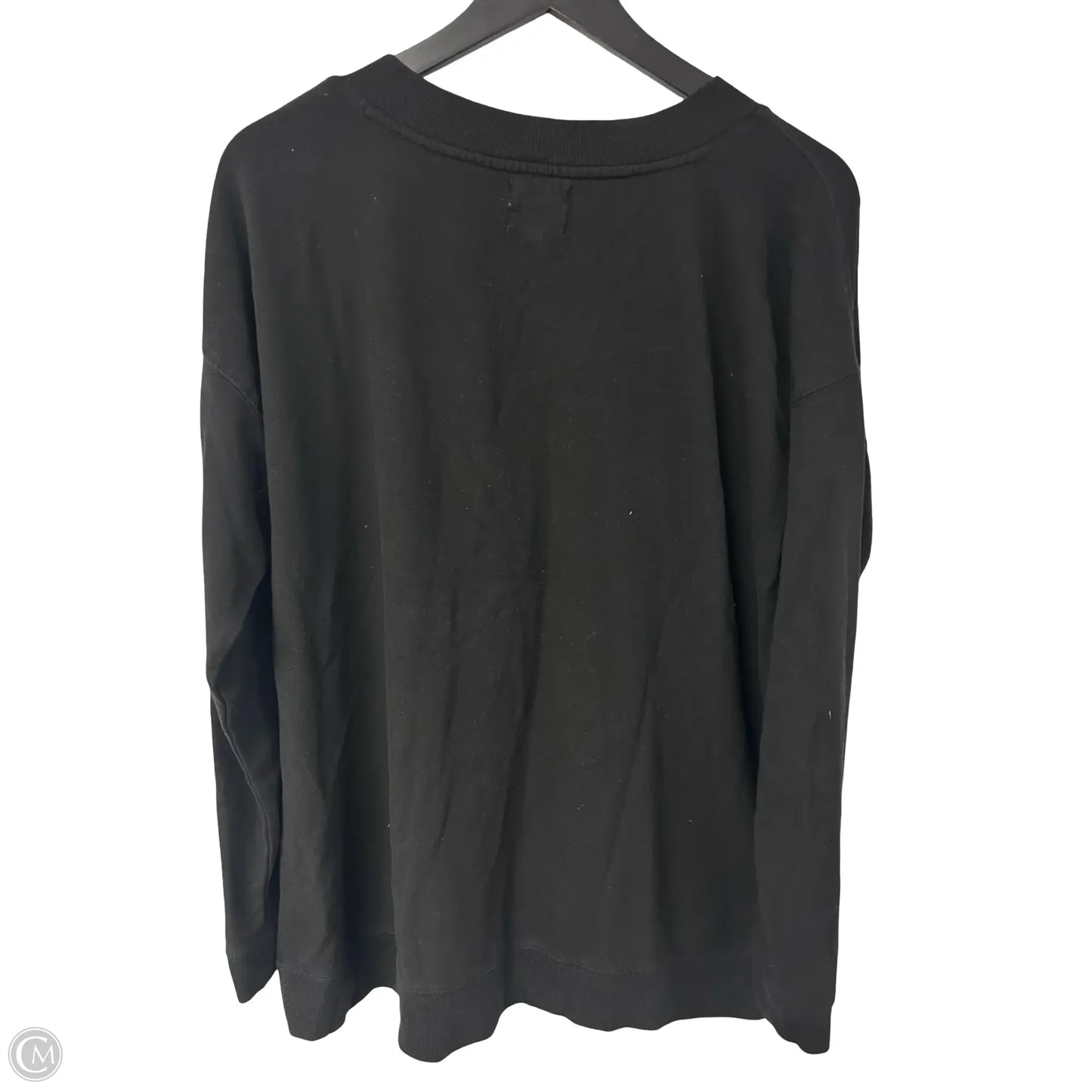 Sweatshirt Crewneck By Thread And Supply In Black, Size: L