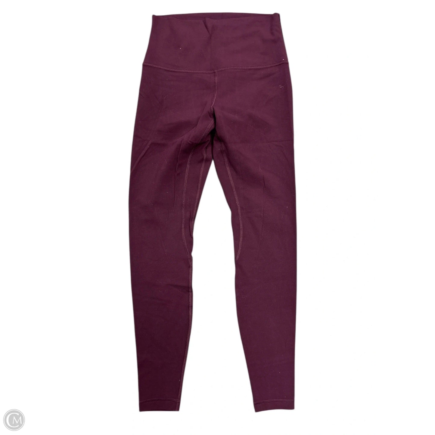 Athletic Leggings By Lululemon In Maroon, Size: 6