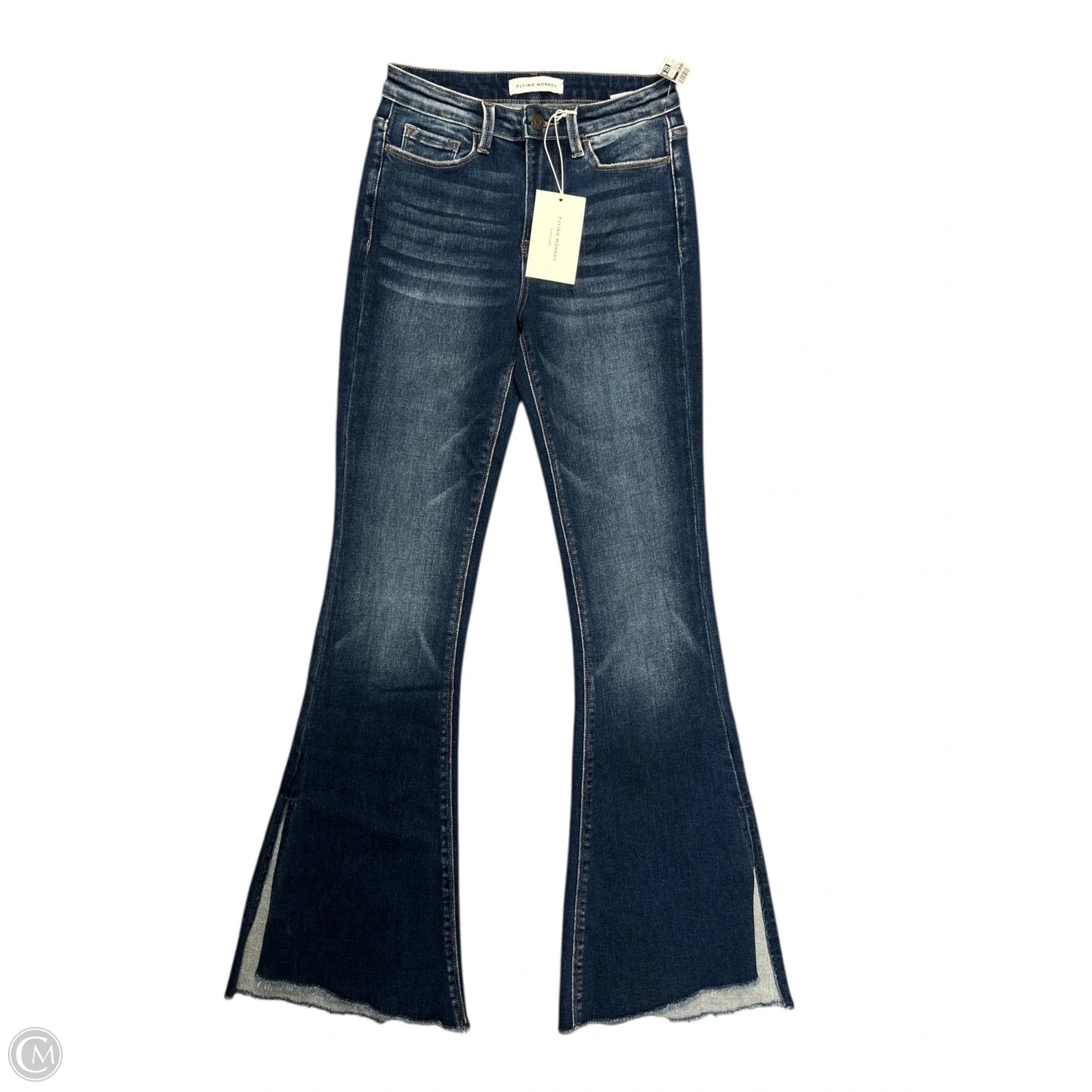 Jeans Flared By Flying Monkey In Blue Denim, Size: 2