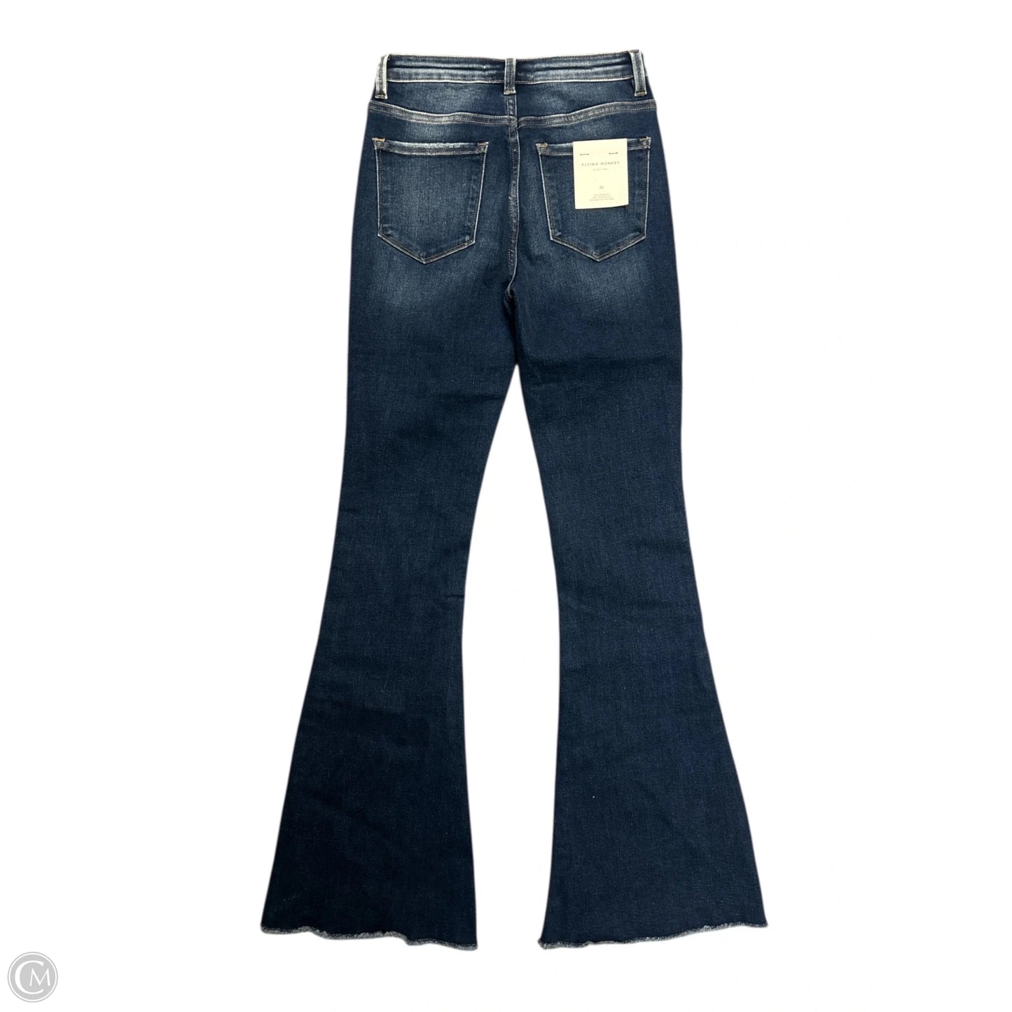 Jeans Flared By Flying Monkey In Blue Denim, Size: 2