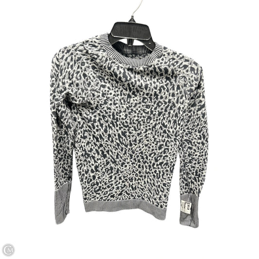 Athletic Top Long Sleeve Crewneck By Lululemon In Animal Print, Size: 4