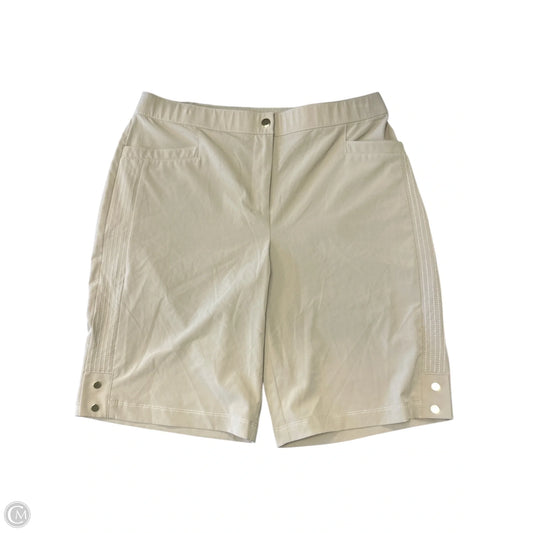 Shorts By Zenergy By Chicos In Tan, Size: M