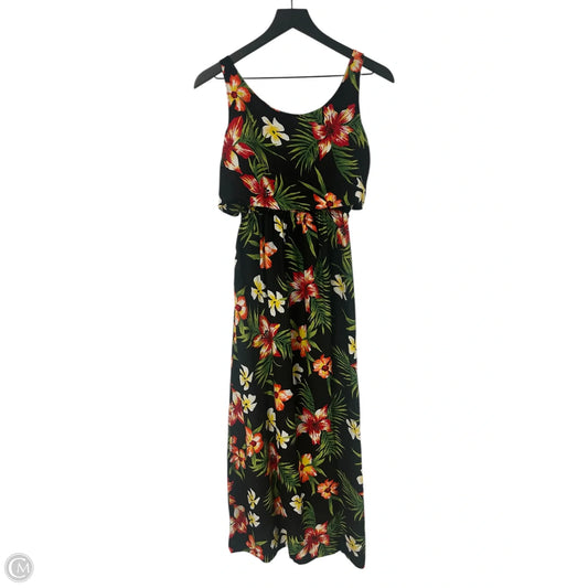 Dress Casual Maxi By Clothes Mentor In Tropical Print, Size: Xs