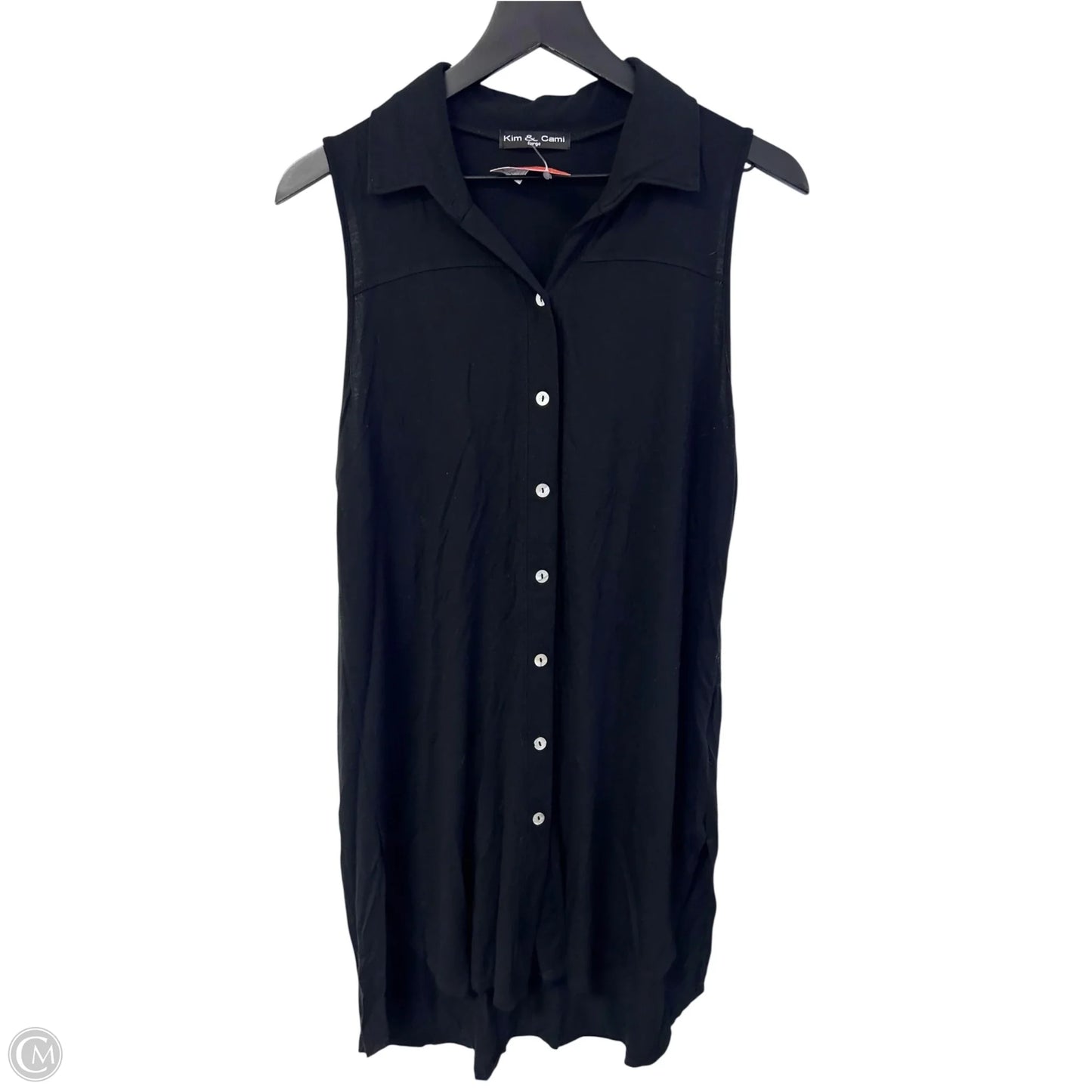 Dress Casual Short By Kim & Cami In Black, Size: L