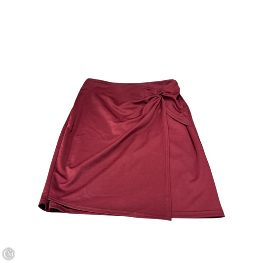 Skirt Midi By Kate Kasin In Red, Size: L