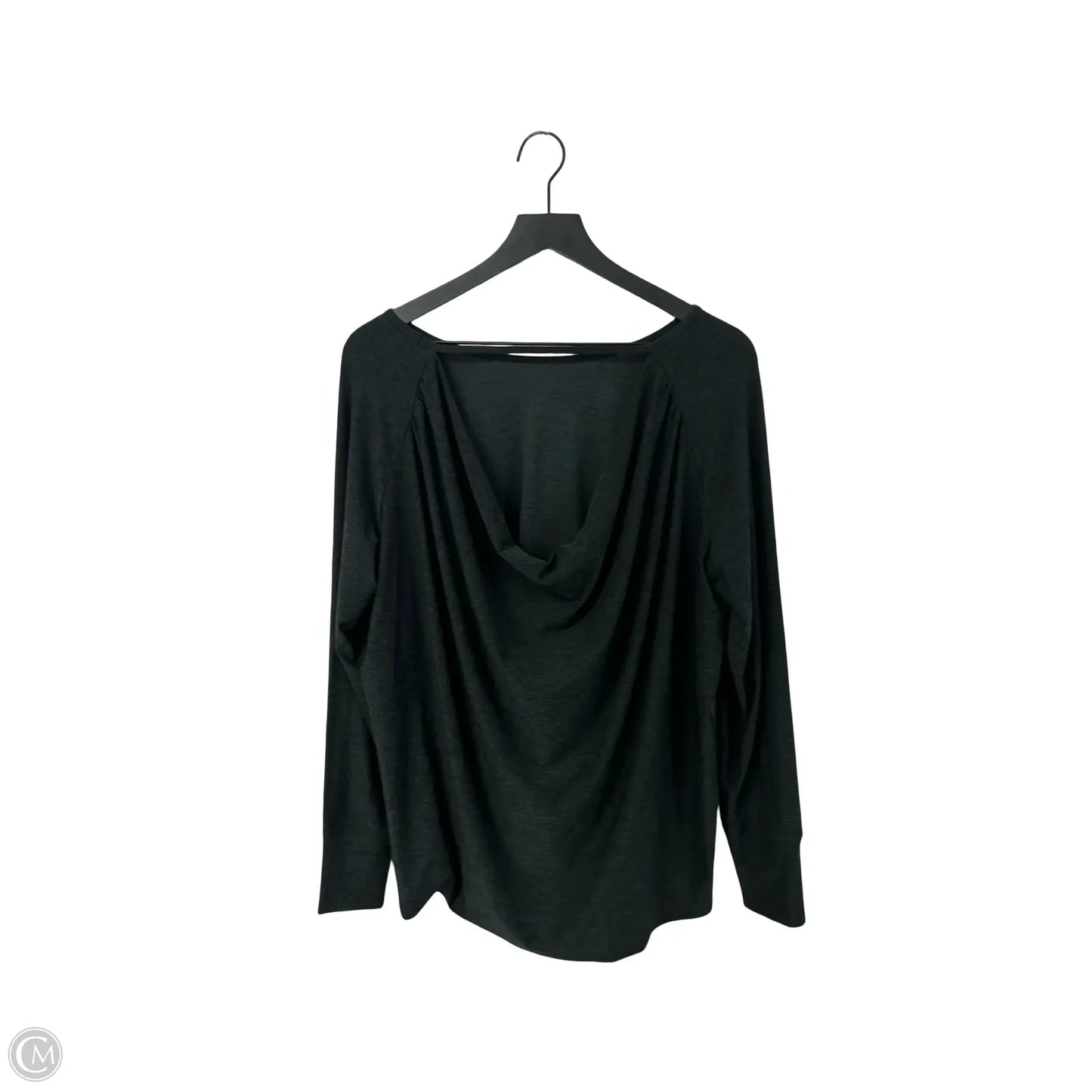 Athletic Top Long Sleeve Crewneck By Spanx In Green, Size: Xl