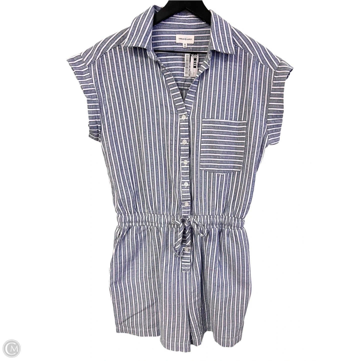 Romper By Thread And Supply In Blue, Size: M