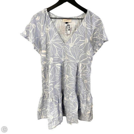 Dress Casual Short By Universal Thread In Blue, Size: S