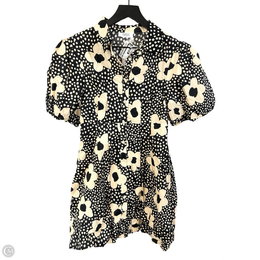 Dress Party Short By Cmc In Black & Cream, Size: S