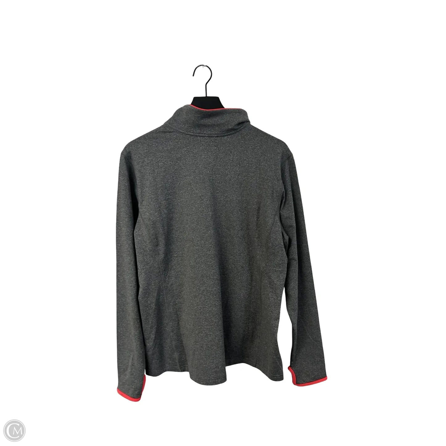 Athletic Sweatshirt Collar By Cme In Grey, Size: Xl