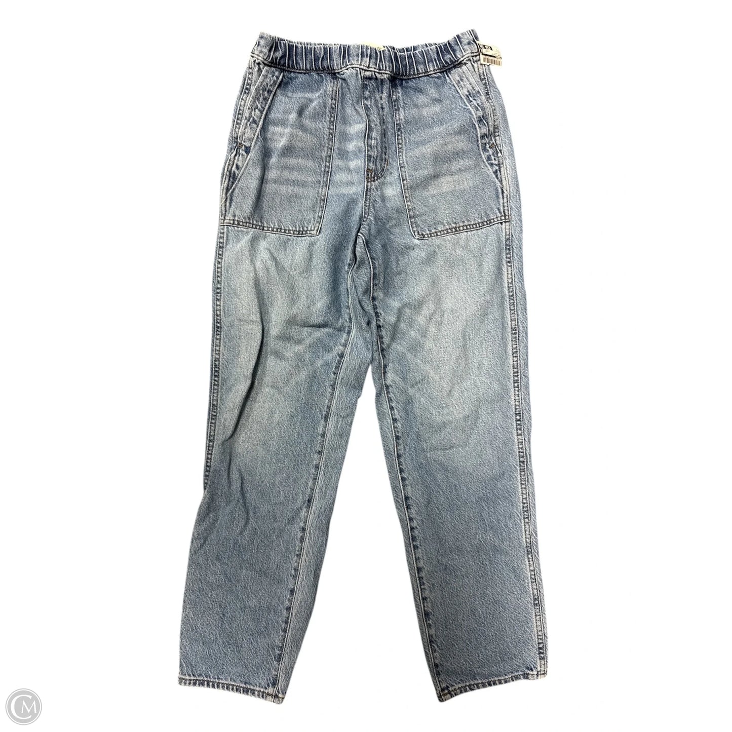 Jeans Straight By Madewell In Blue Denim, Size: S