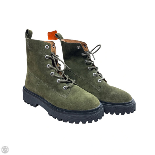 Boots Combat By Madewell In Green, Size: 8