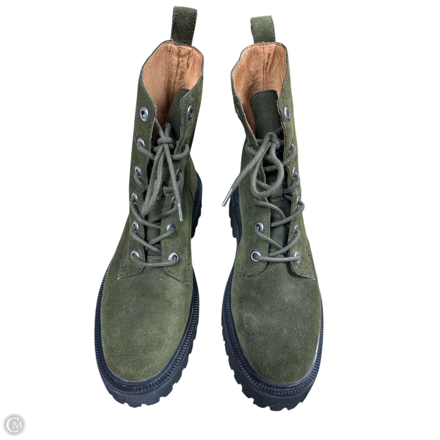 Boots Combat By Madewell In Green, Size: 8