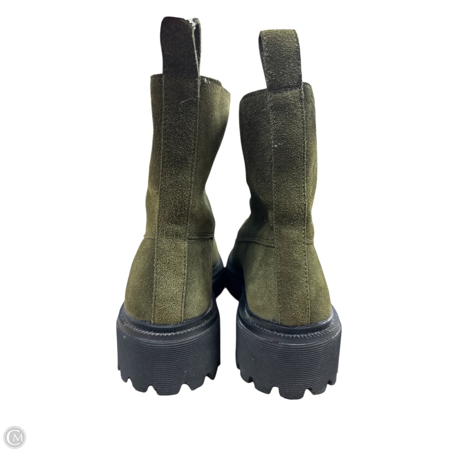 Boots Combat By Madewell In Green, Size: 8
