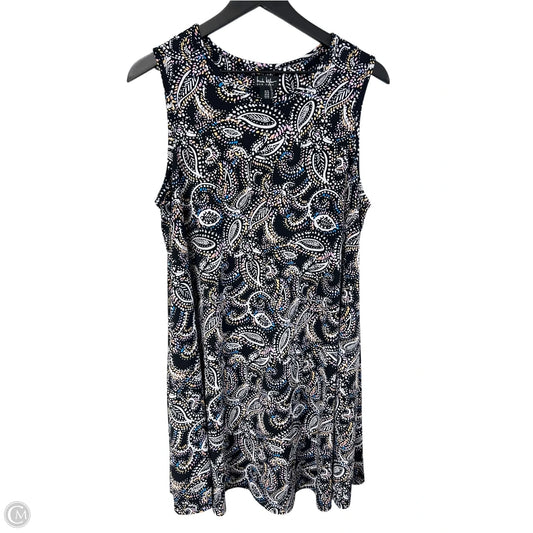 Dress Casual Short By Nicole By Nicole Miller In Black, Size: 1x