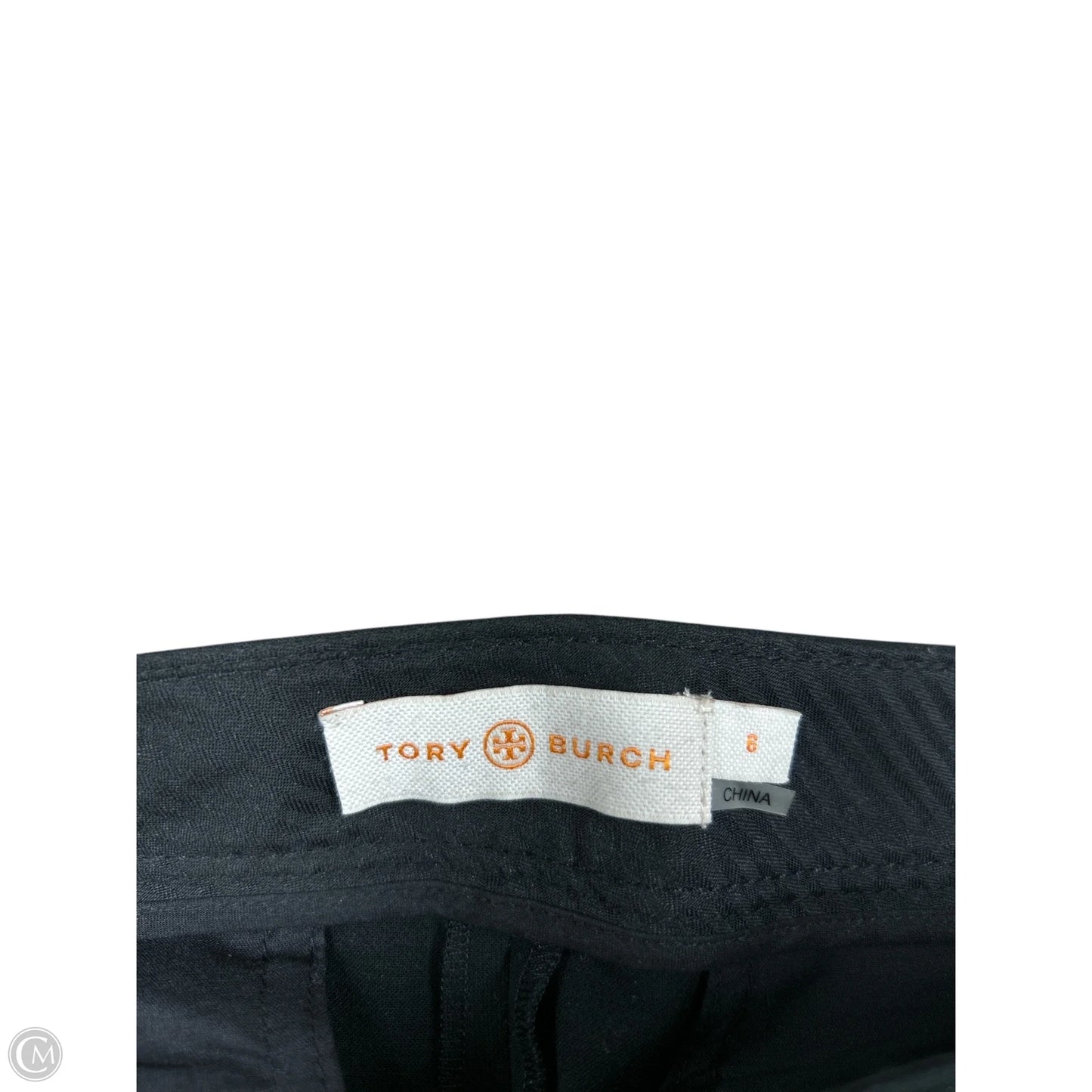 Pants Designer By Tory Burch In Black, Size: 6
