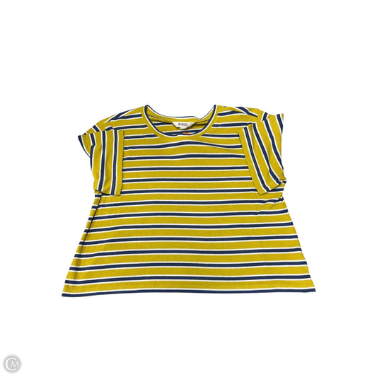 Top Short Sleeve By Bb Dakota In Blue & Green, Size: S