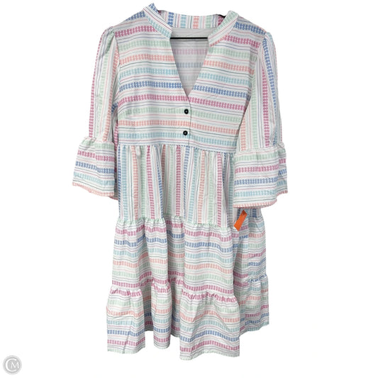 Dress Casual Short By Clothes Mentor In Multi-colored, Size: L