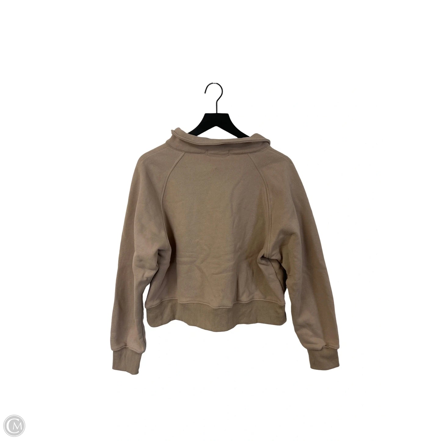 Sweatshirt Collar By Automet In Tan, Size: M