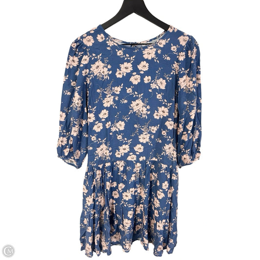 Dress Casual Short By Melrose And Market In Blue, Size: M