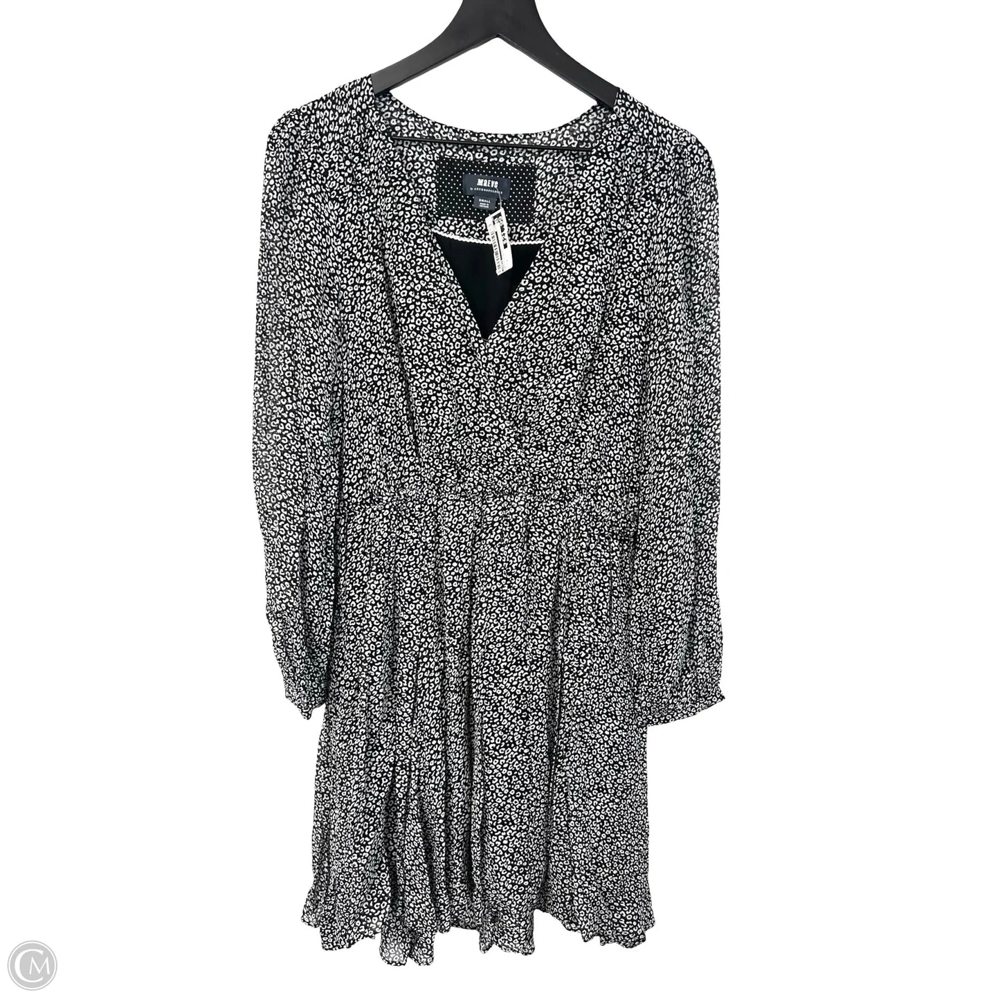 Dress Casual Short By Maeve In Black & White, Size: S