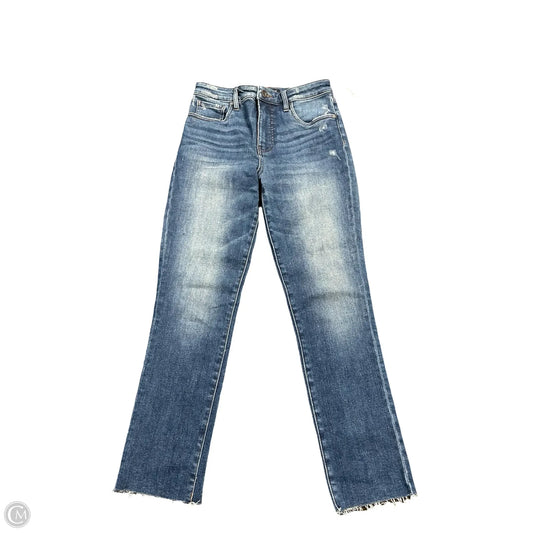Jeans Straight By Kut In Blue Denim, Size: 2