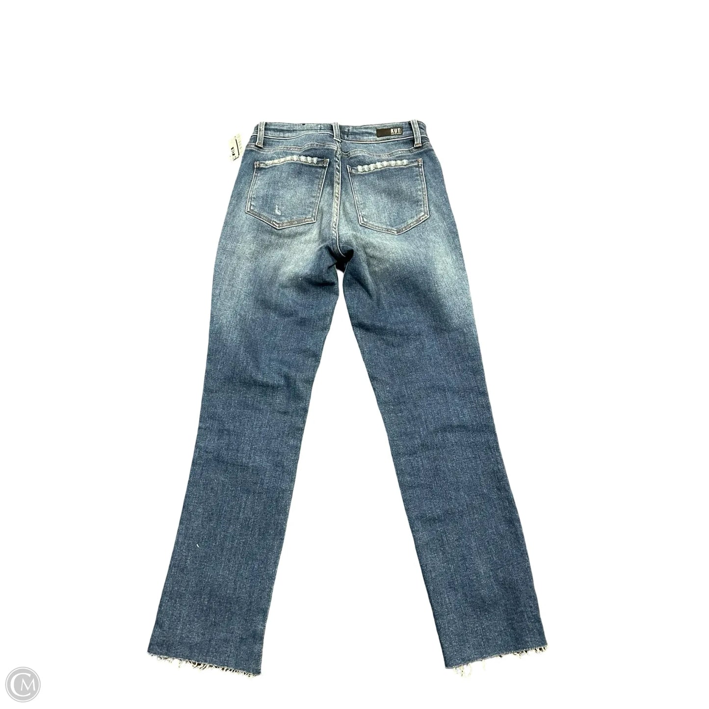 Jeans Straight By Kut In Blue Denim, Size: 2
