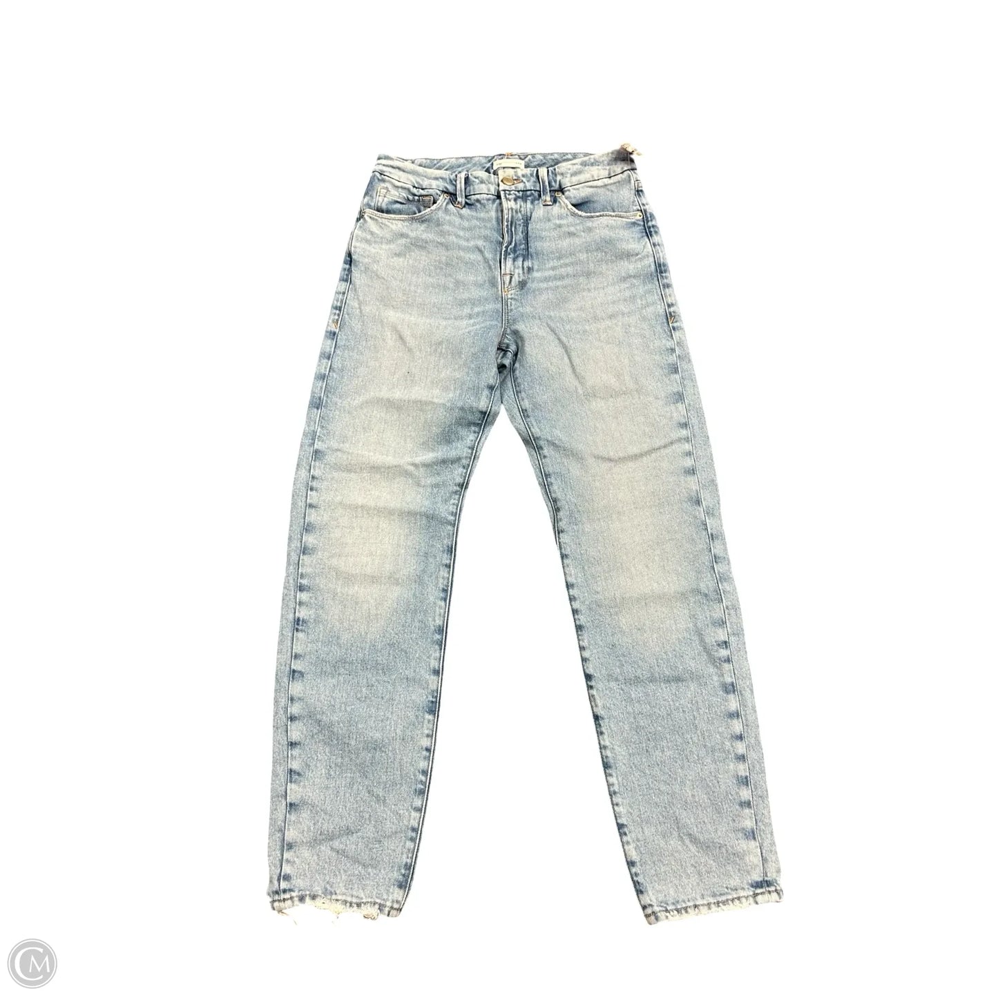 Jeans Boyfriend By Good American In Blue Denim, Size: 4