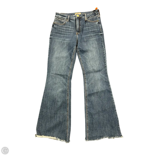 Jeans Flared By Kut In Blue Denim, Size: 6
