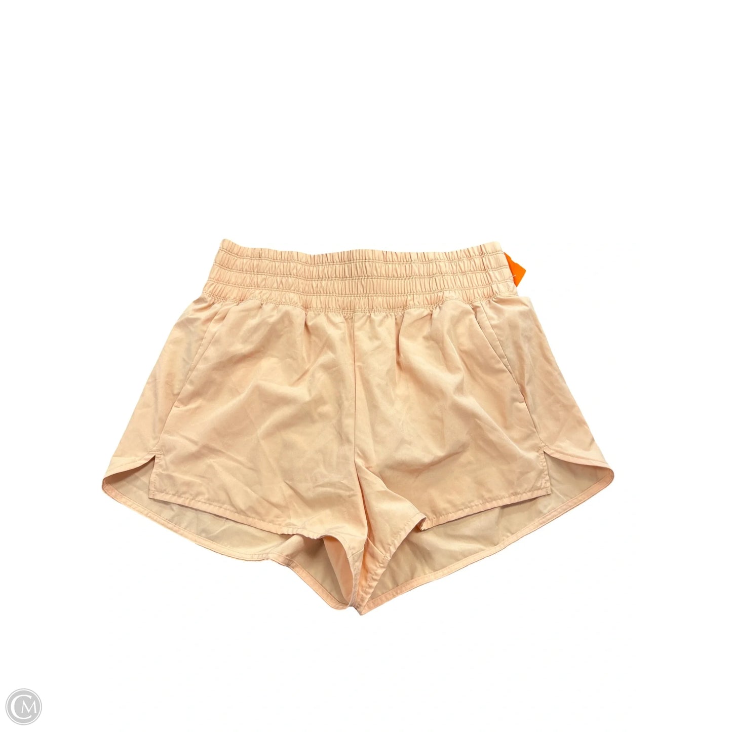 Athletic Shorts By Old School In Peach, Size: M