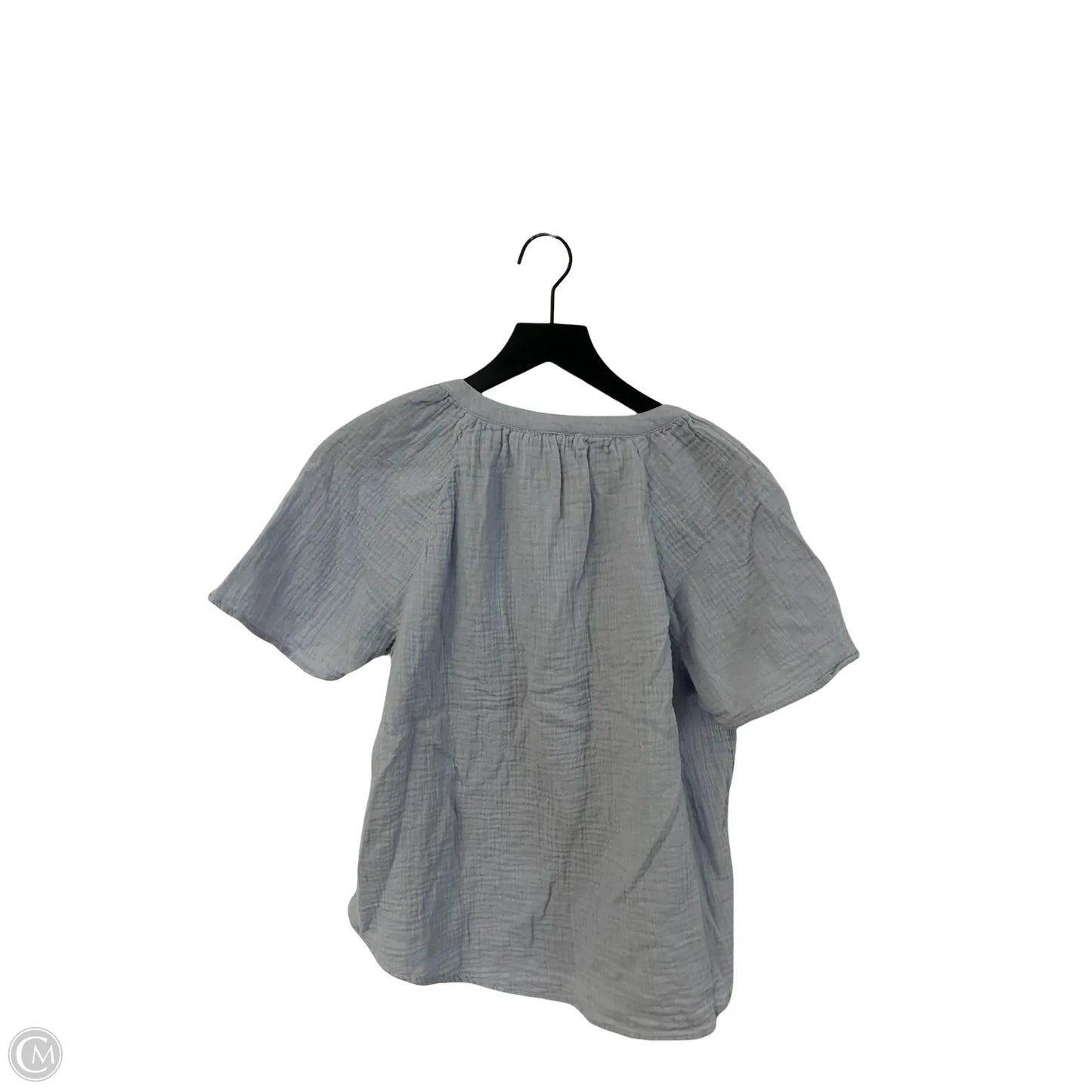 Top Short Sleeve By Beachlunchlounge In Blue, Size: S