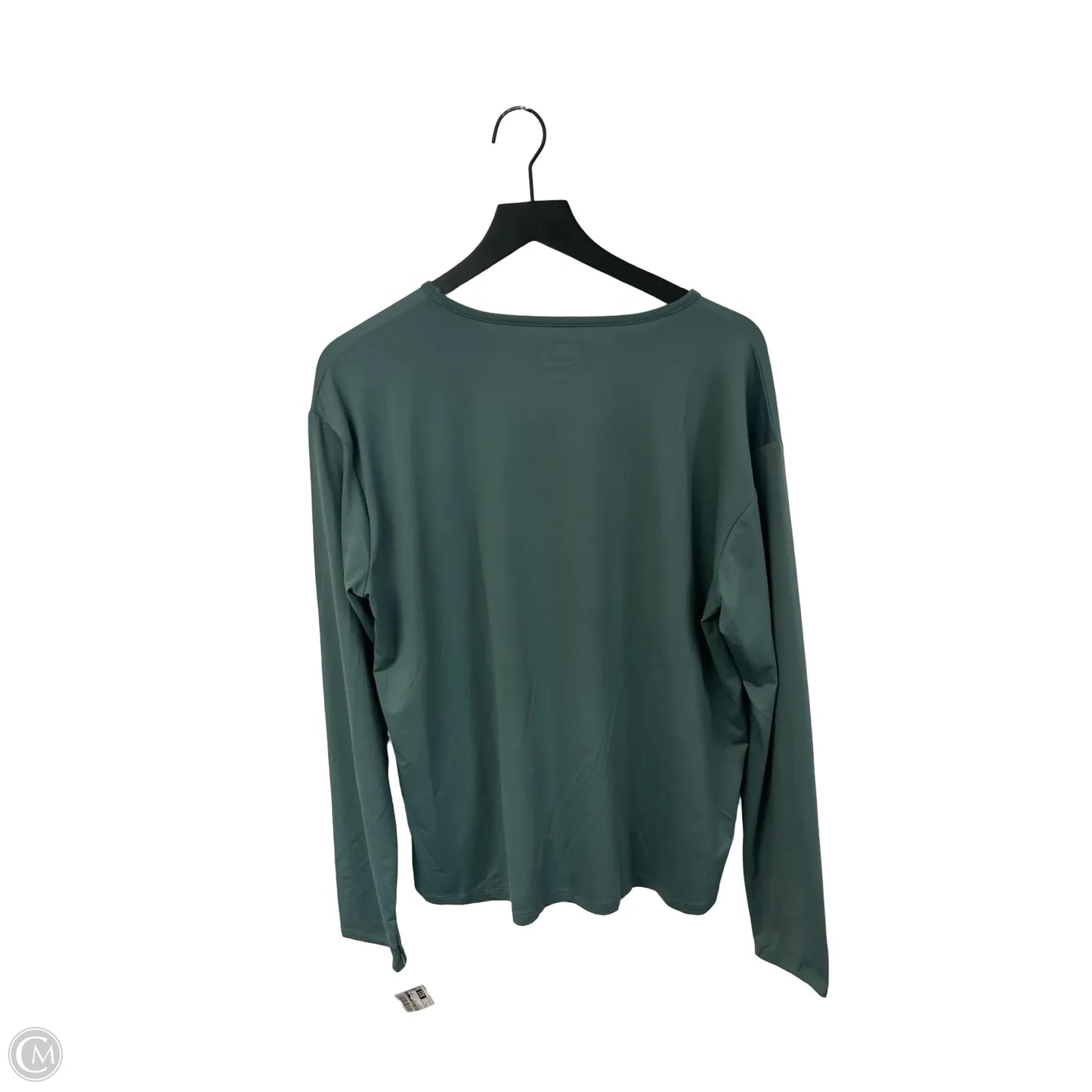 Athletic Top Long Sleeve Crewneck By Under Armour In Blue, Size: L