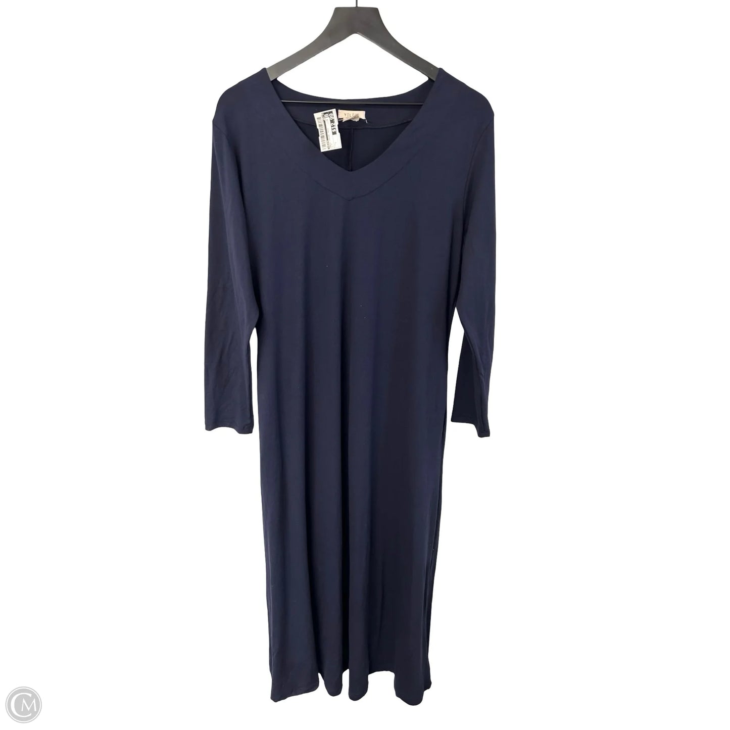 Dress Casual Maxi By Yelete In Blue, Size: L
