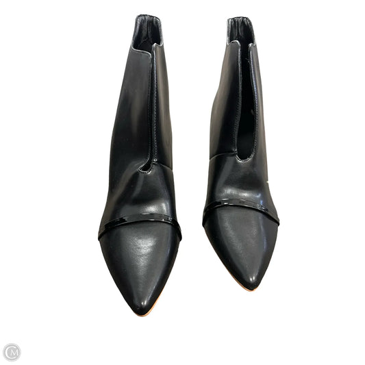 Boots Ankle Heels By Clothes Mentor In Black, Size: 11
