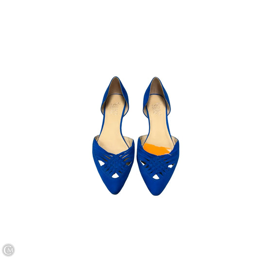 Shoes Flats By Franco Sarto In Blue, Size: 8