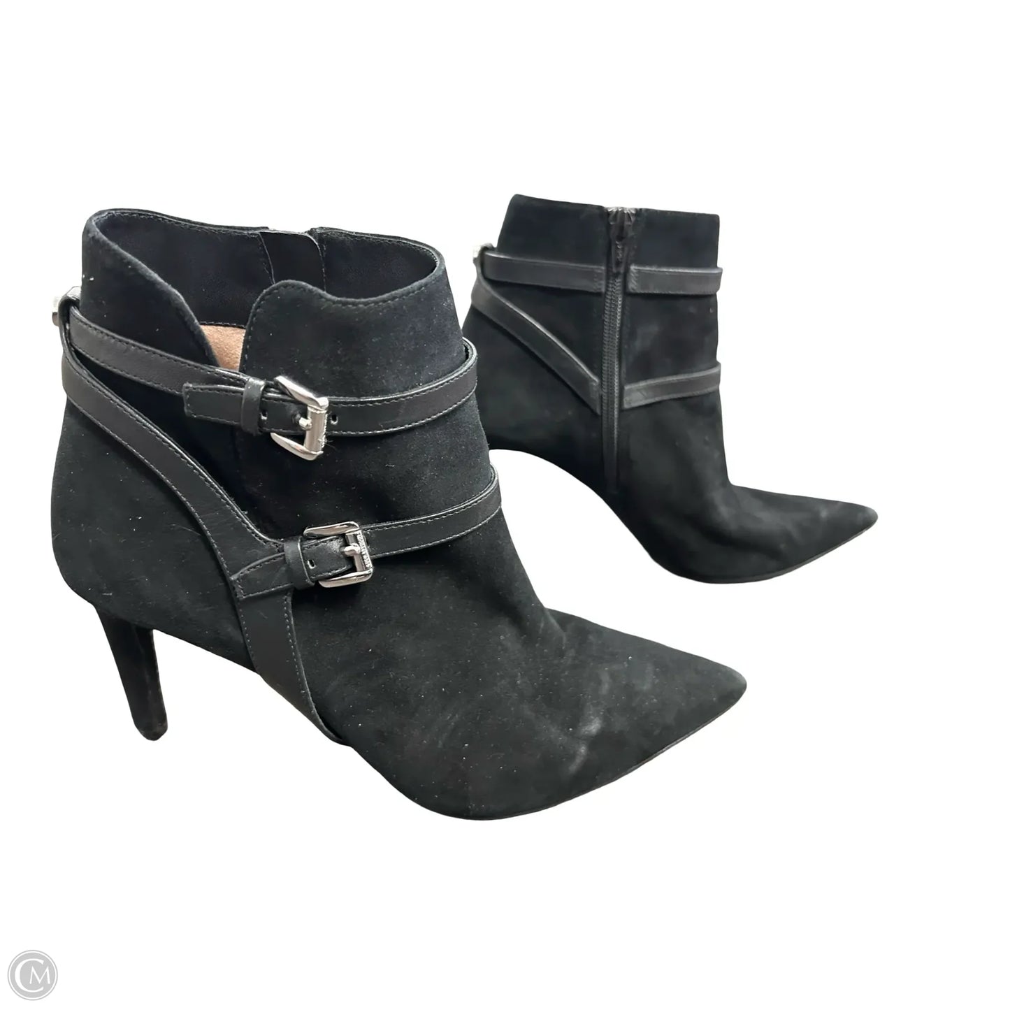 Boots Ankle Heels By Michael By Michael Kors In Black, Size: 8.5