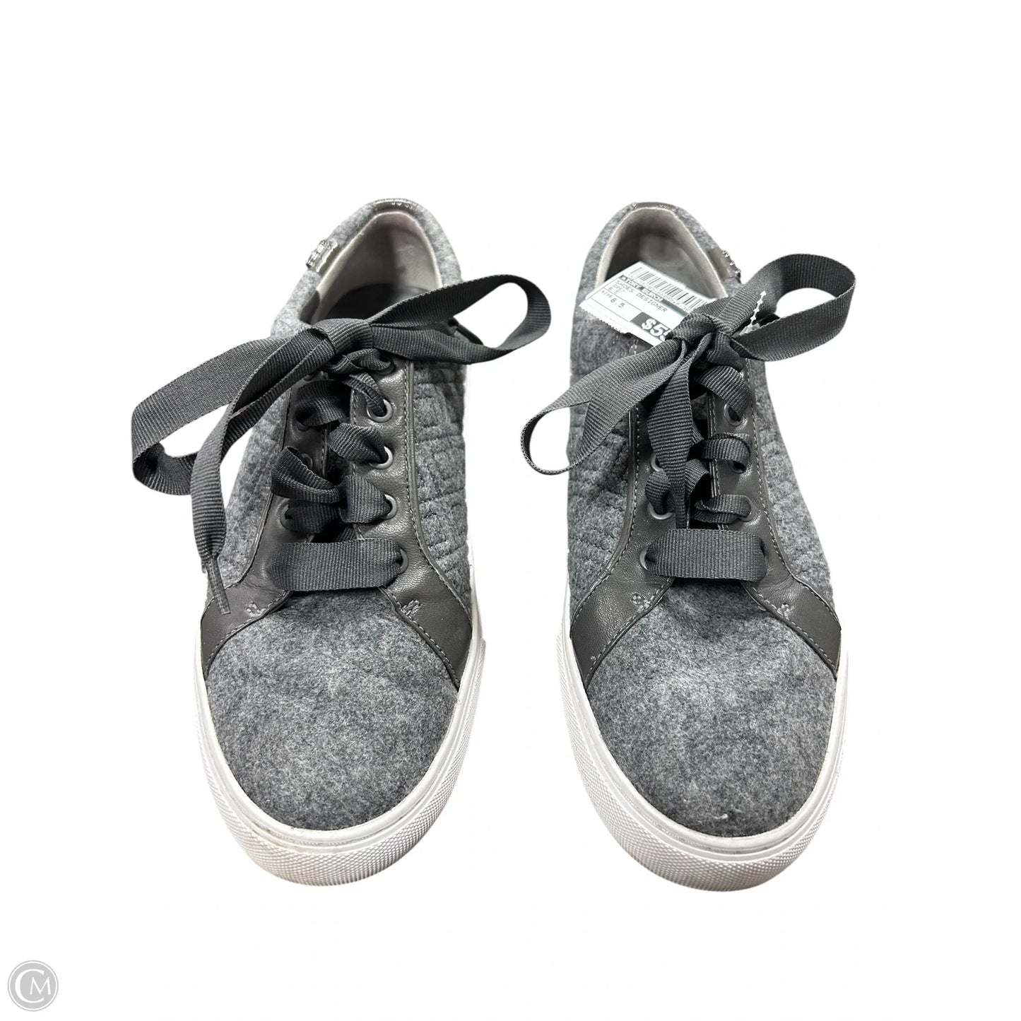 Shoes Designer By Tory Burch In Grey, Size: 8.5