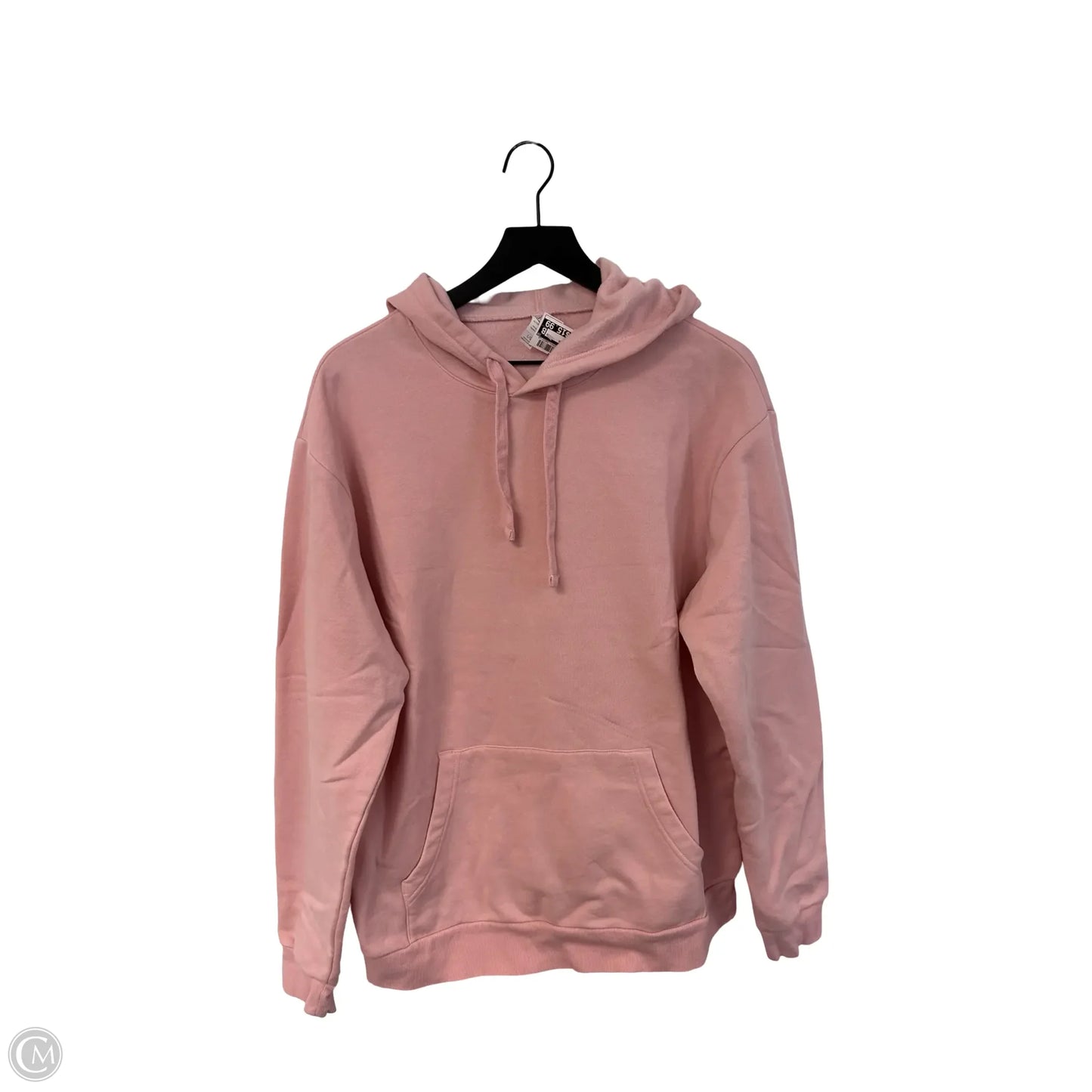 Sweatshirt Hoodie By Alternative In Pink, Size: L