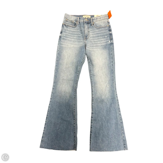 Jeans Flared By Lucky Brand In Blue Denim, Size: 8