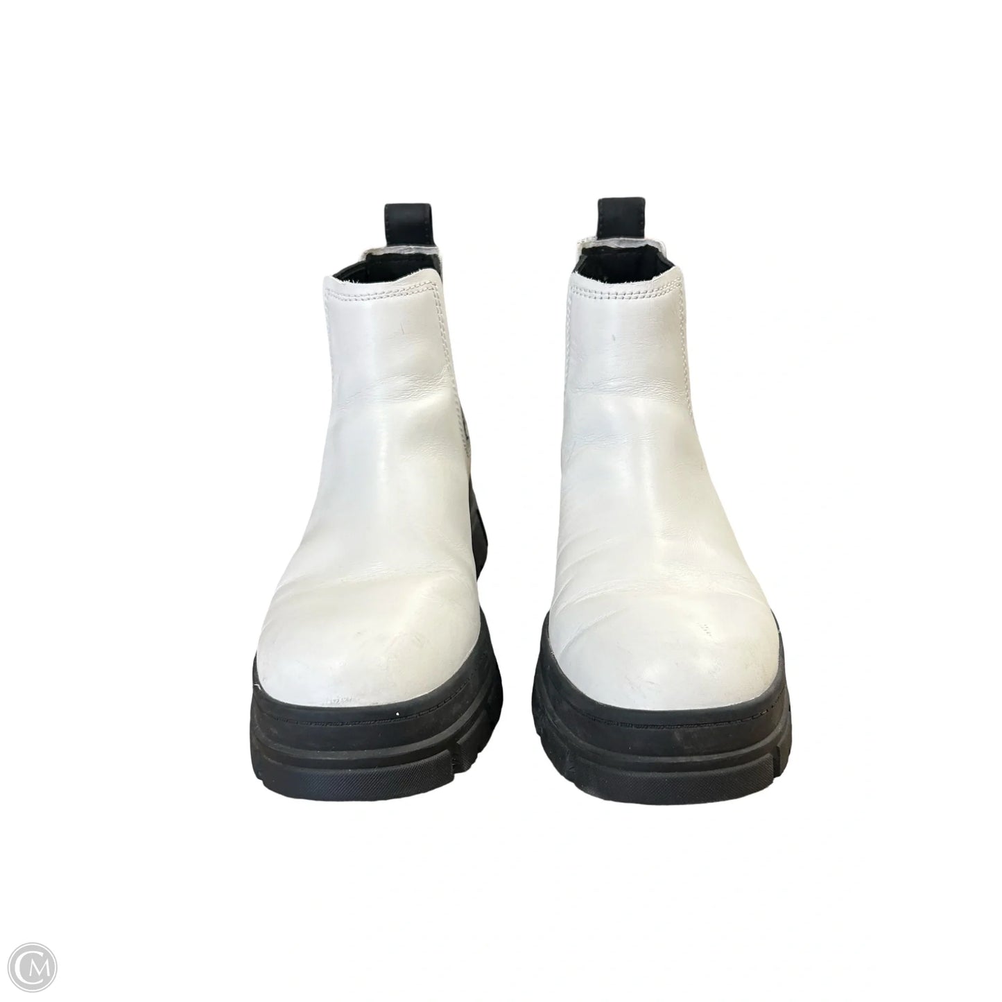 Boots Designer By Ugg In White, Size: 10