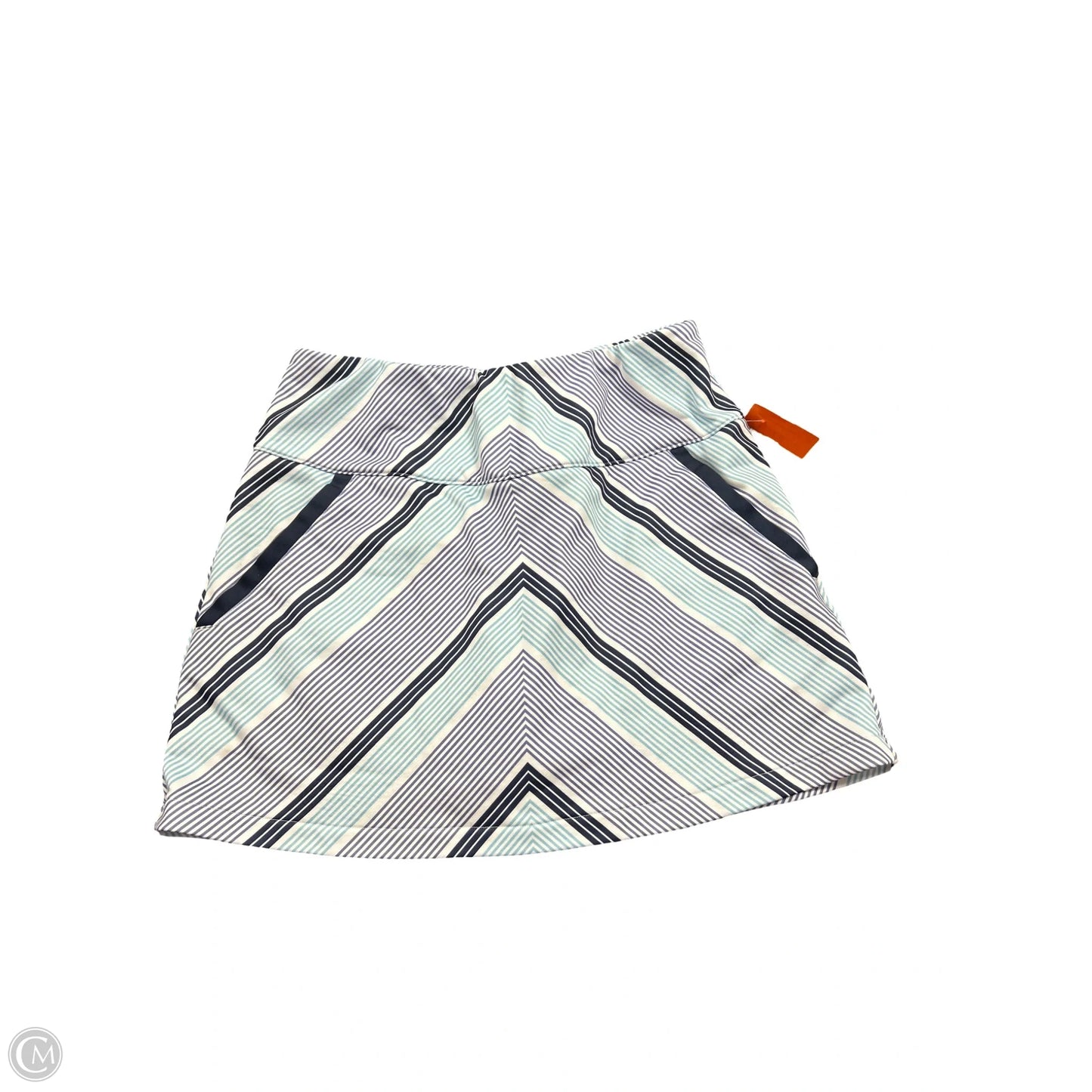 Athletic Skort By Adidas In Blue & Purple, Size: S