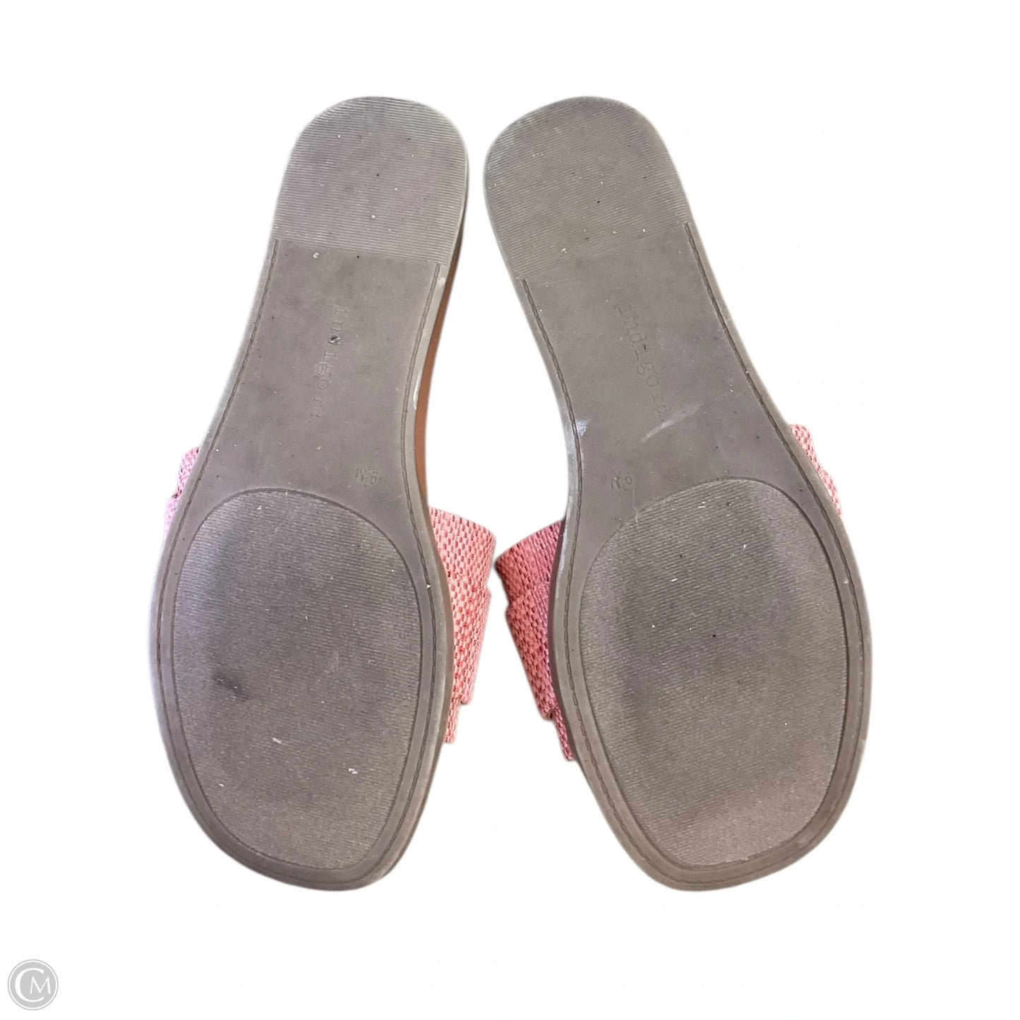 Sandals Flats By Indigo Rd In Coral, Size: 9.5